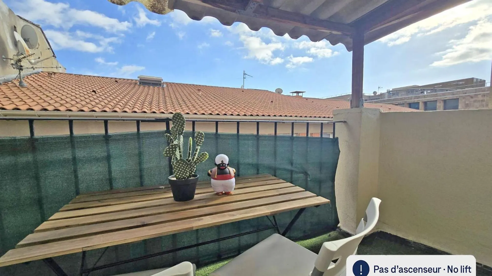 Gregbnb - Studio Rooftop 27M2 - Terrasse 14M2 - Climatise - 5E Etage Sans Ascenseur location